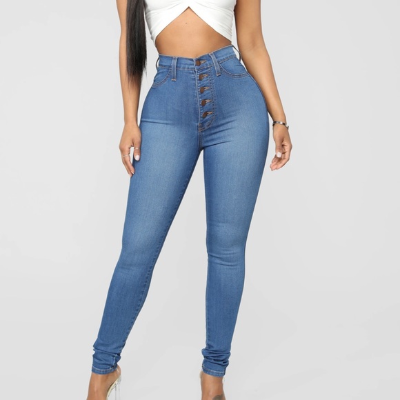 Fashion Nova Denim - 🔥🔥HOST PIC🔥🔥 Classic Button Up Skinny Jeans